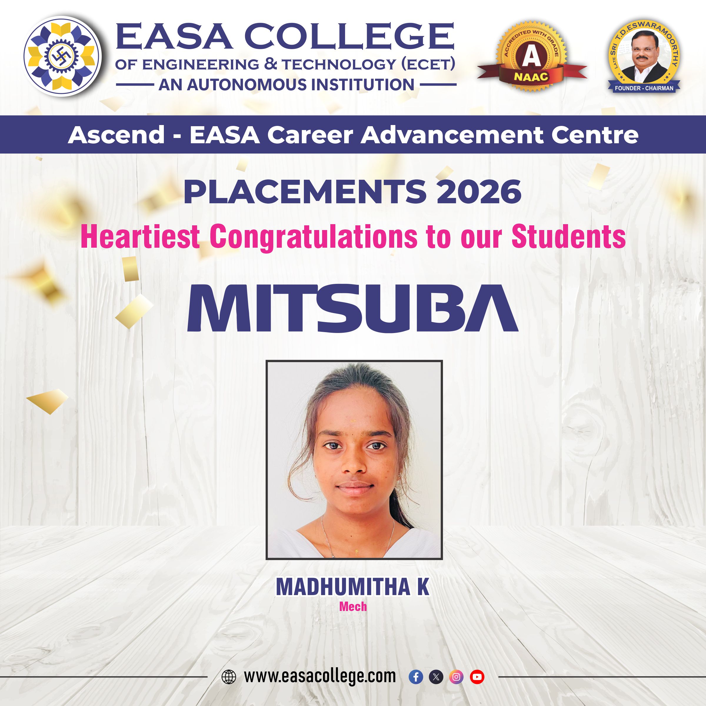 Placed Student